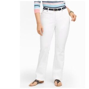 Talbots | White W-Signature Boot Cut Jeans Sz 16W